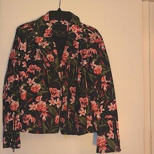 !!!New!!! Colleen Lopez - Floral Black Jacket
